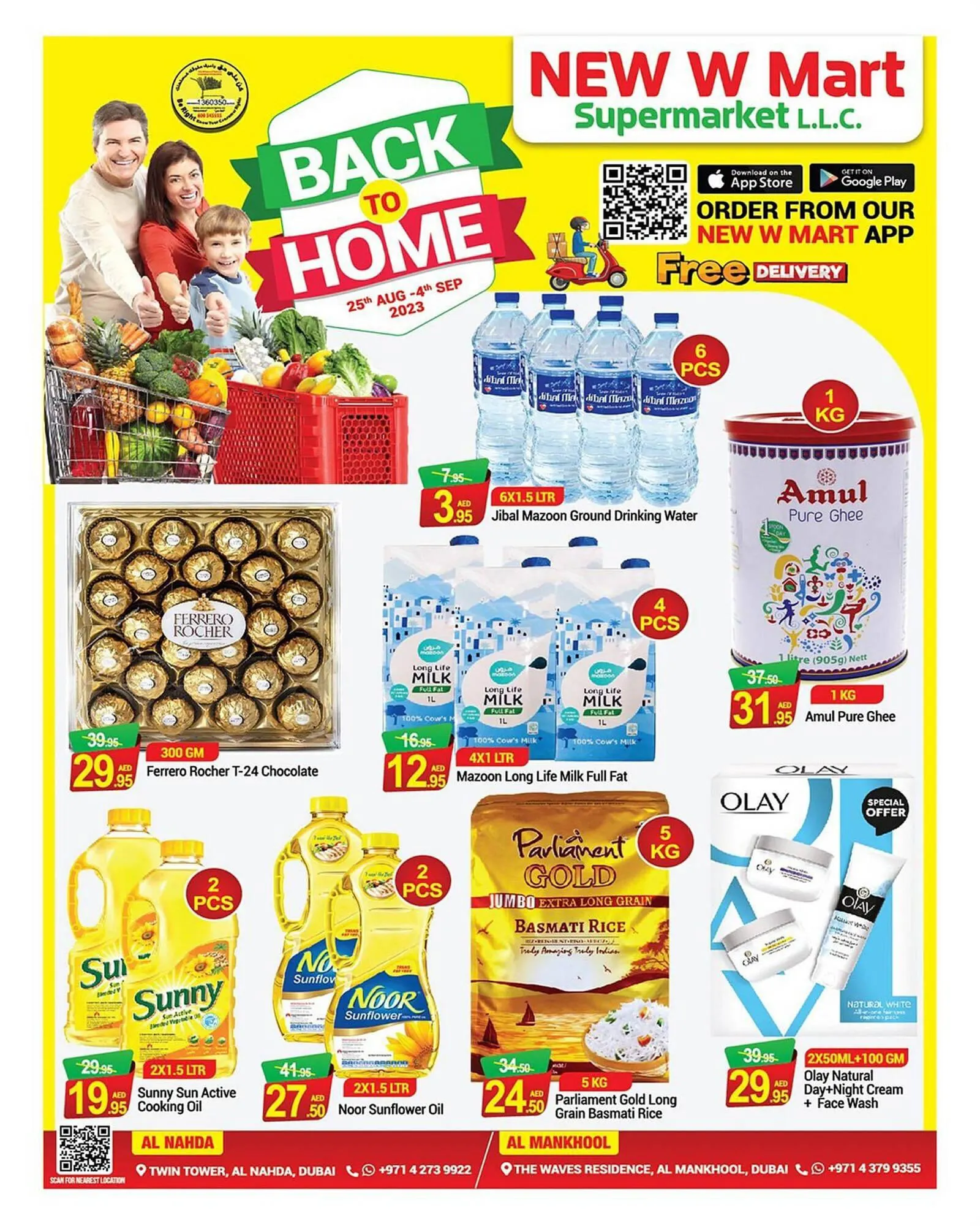 New W Mart catalogue from 25 August to 4 September 2023 - Offers page 1
