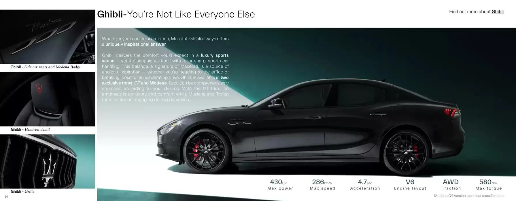 Maserati Ghibli from 5 February to 31 July 2025 - Offers page 8