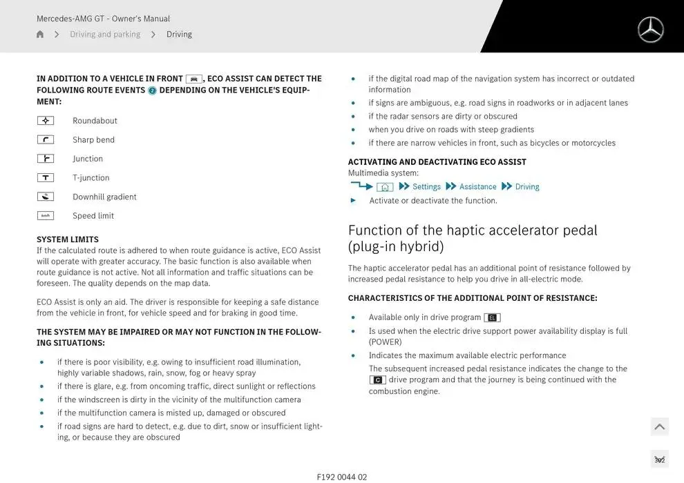 Mercedes-AMG GT Coupé from 14 January to 30 April 2025 - Offers page 302