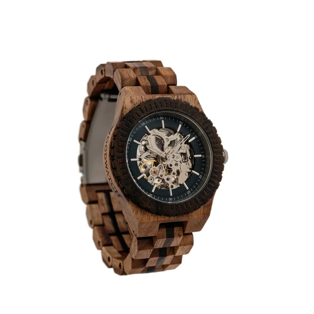 WOODWATCH MEN'S AUTOMATIC PATHFINDER LIMITED EDITION WATCH