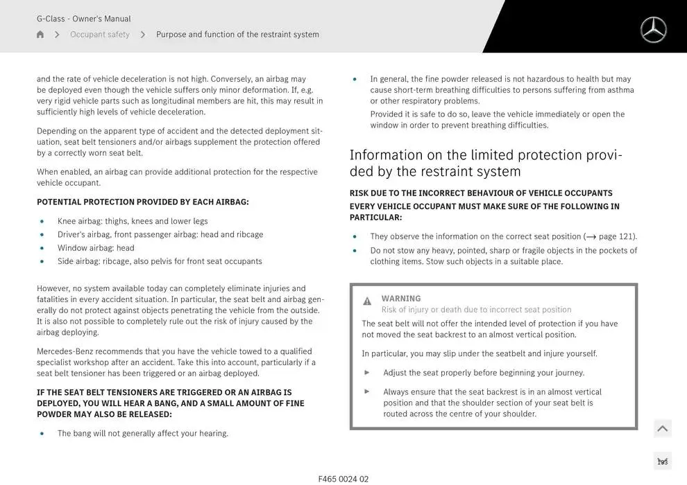 G-Class SUV from 14 January to 30 April 2025 - Offers page 133