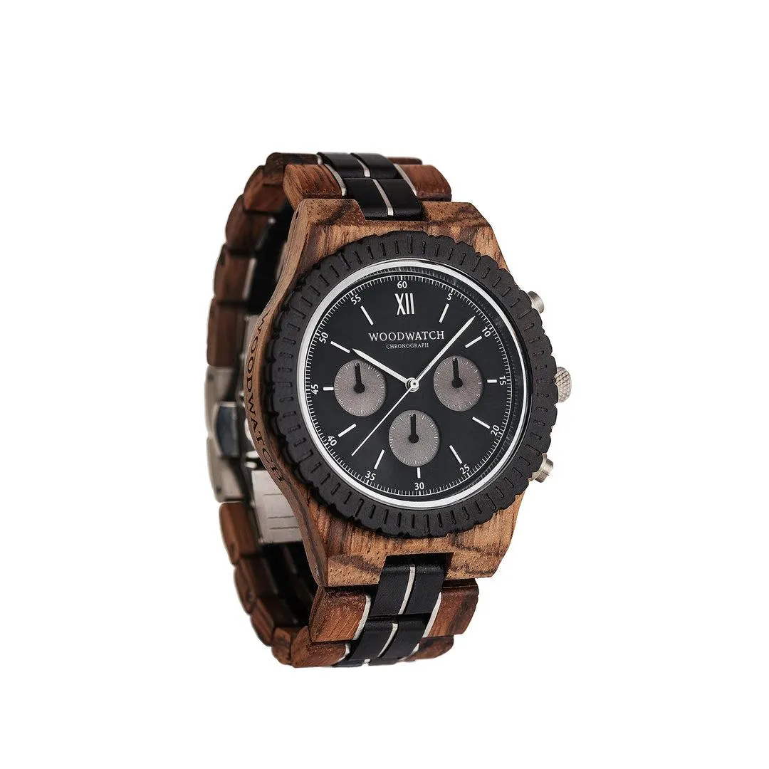 WOODWATCH MEN'S CHRONOGRAPH MOJAVE QUARTZ WATCH