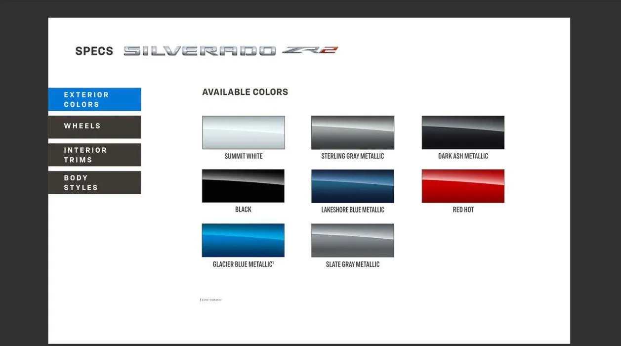 Silverado 2024 from 2 September to 31 December 2024 - Offers page 12
