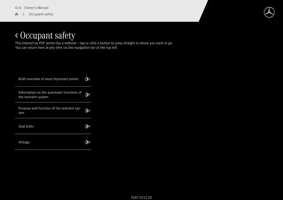 GLA SUV from 14 January to 30 April 2025 - Offers page 130