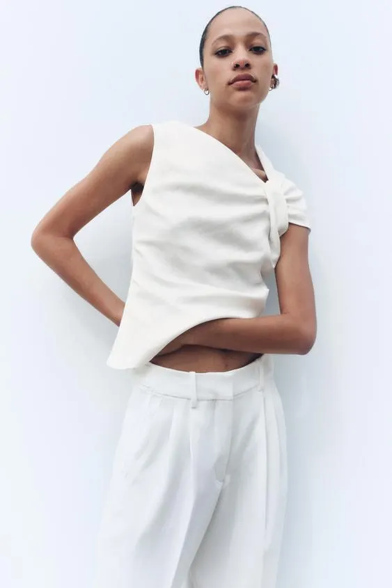 ZW COLLECTION TOP WITH KNOT