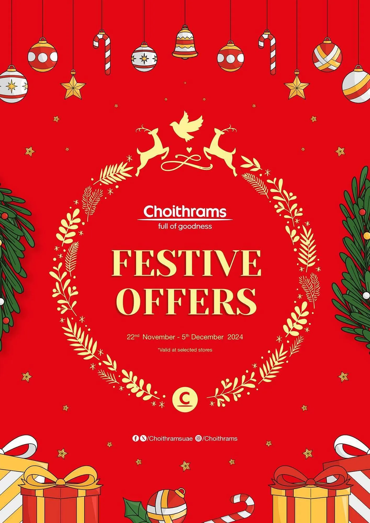 Choithrams catalogue from 22 November to 5 December 2024 - Offers page 1