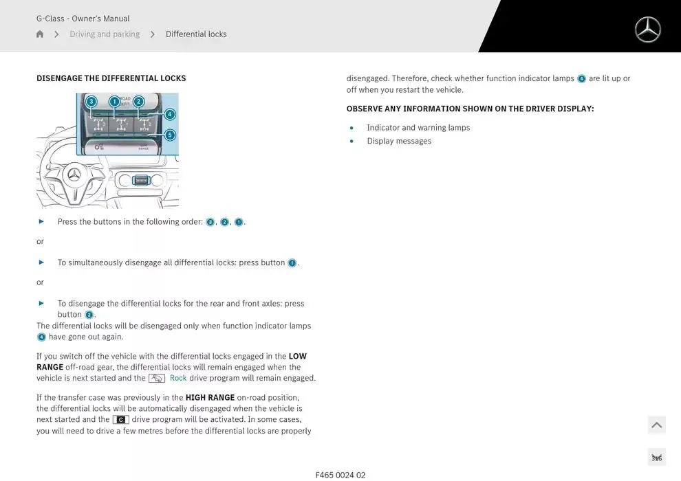 G-Class SUV from 14 January to 30 April 2025 - Offers page 316