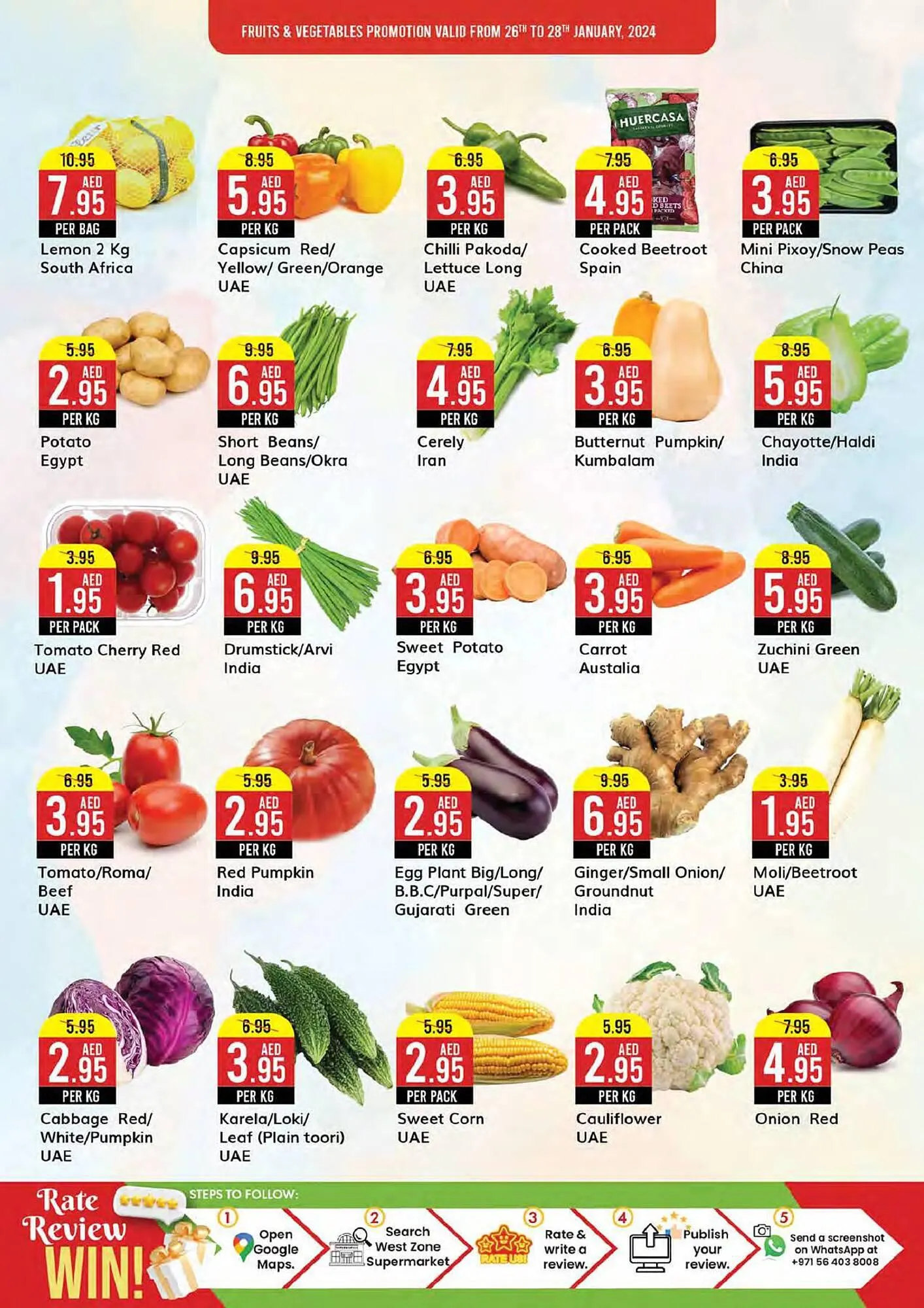 West Zone Supermarket catalogue from 26 January to 31 January 2024 - Offers page 21
