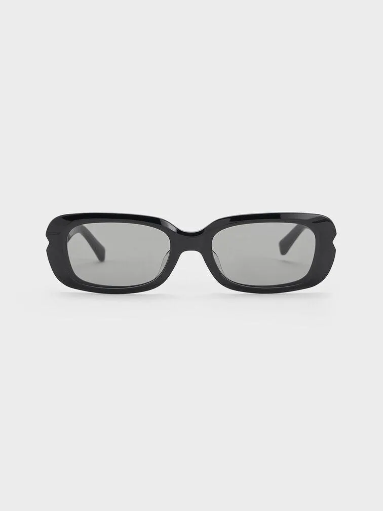 Recycled Acetate Angular Sunglasses