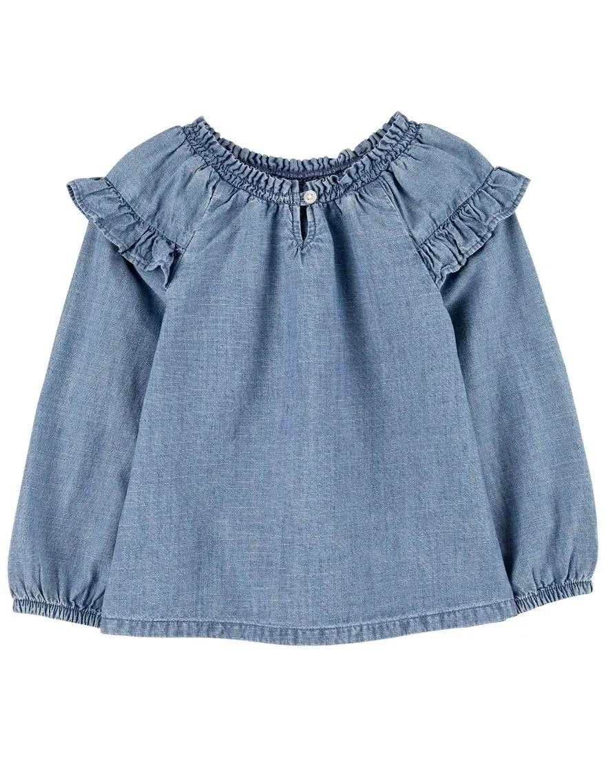 Chambray Top