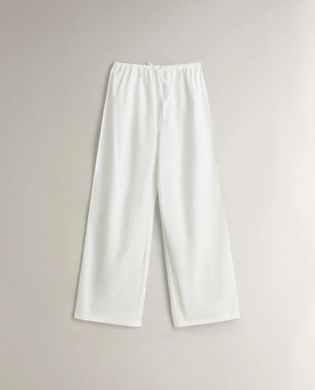 EMBROIDERED TROUSERS