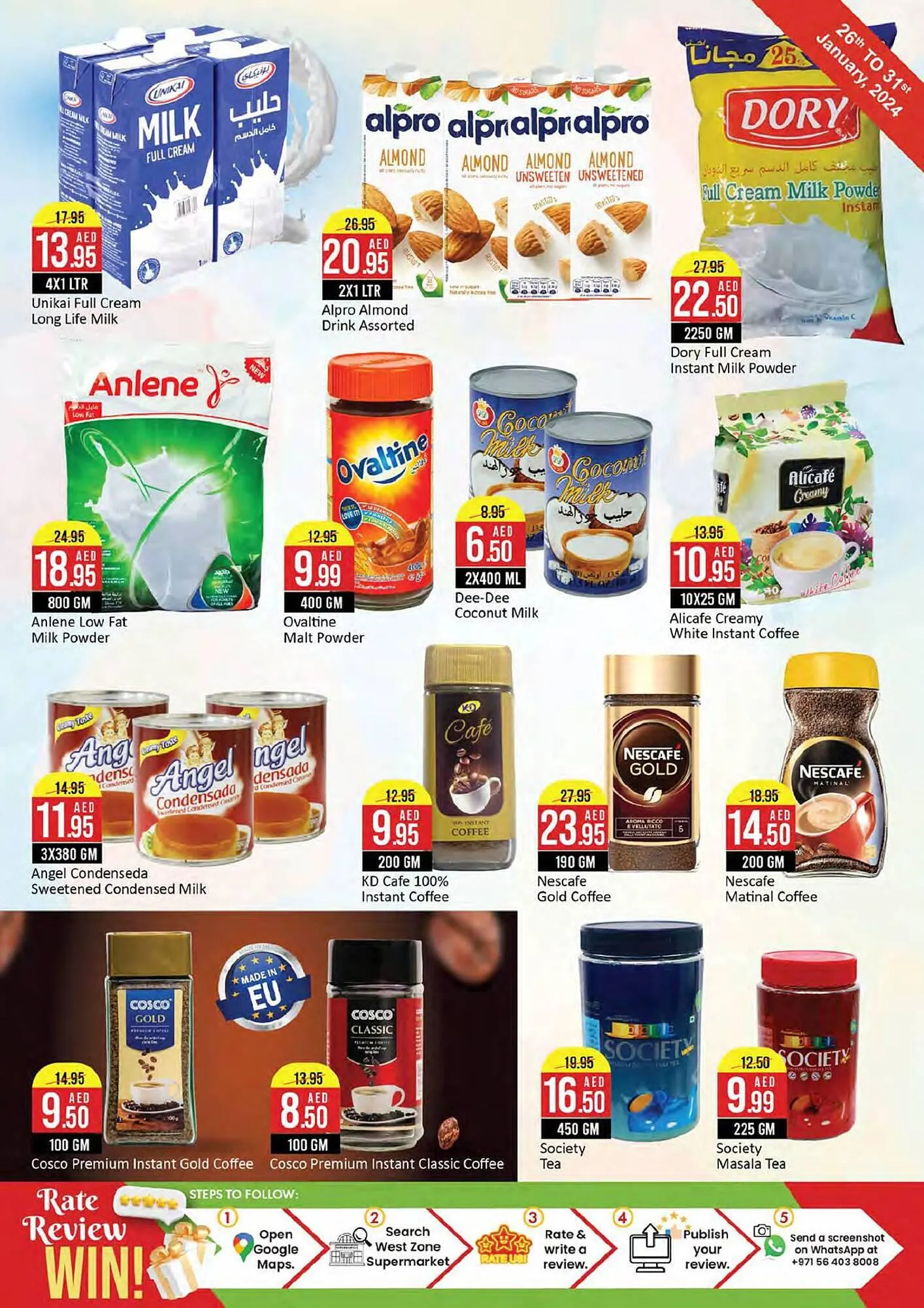 West Zone Supermarket catalogue from 26 January to 31 January 2024 - Offers page 11