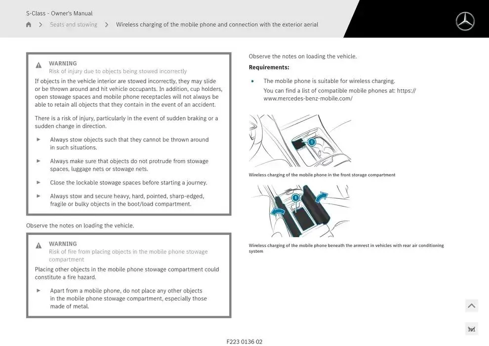 S-Class Saloon Long from 14 January to 30 April 2025 - Offers page 251