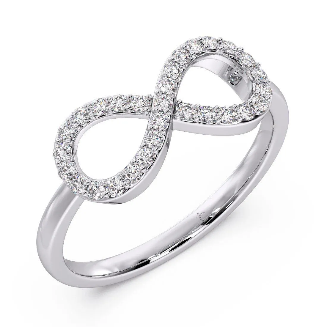 Mary Infinity Diamond Ring