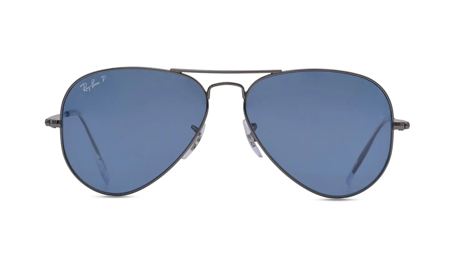 Men Pilot Gunmetal Sunglass