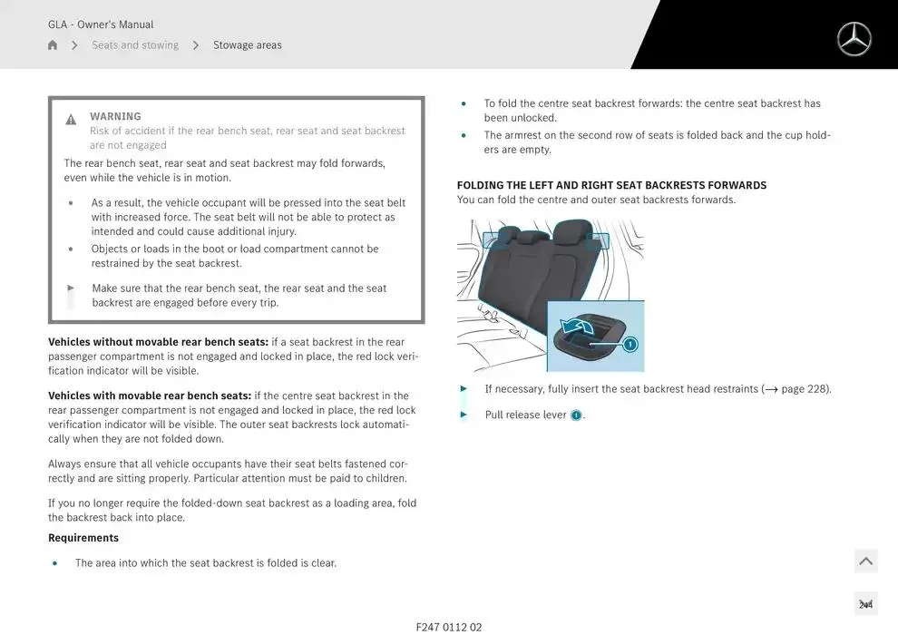 GLA SUV from 14 January to 30 April 2025 - Offers page 244