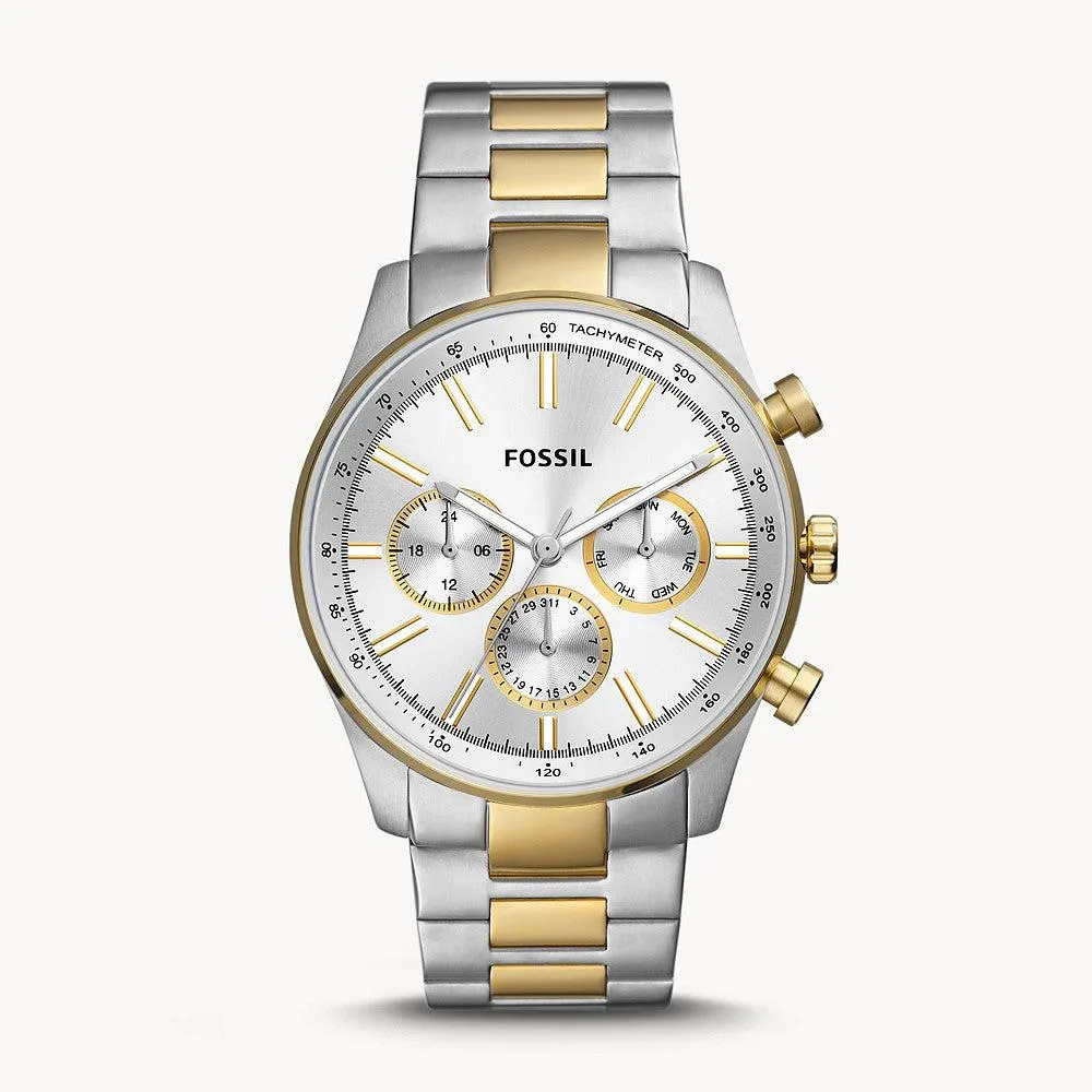 Fossil Sullivan Silver Stainless Steel Men's Watch - BQ2693