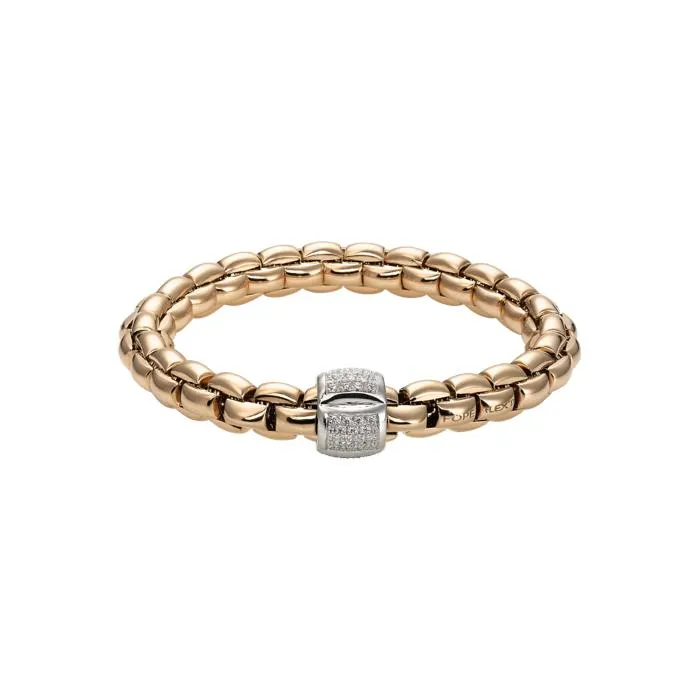 Fope Eka Bracelet with diamonds