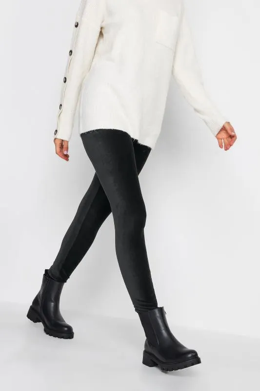 LTS Tall Black Cord Leggings