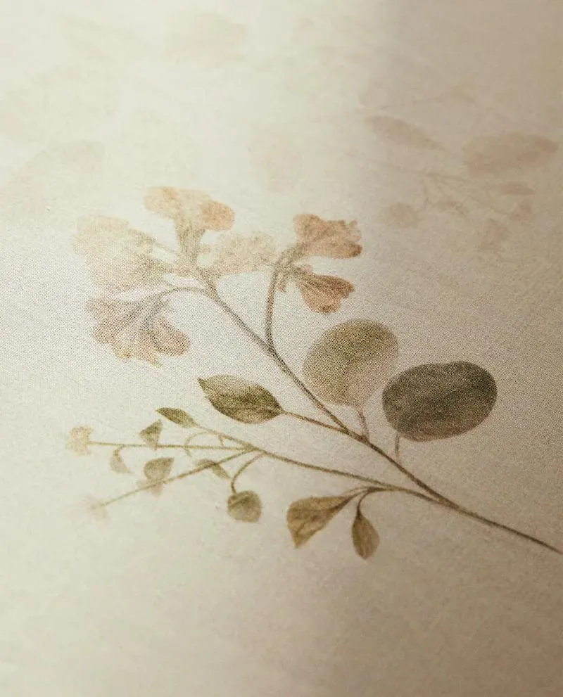 BOTANICAL PRINT DUVET COVER