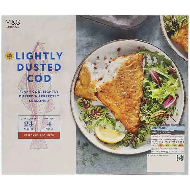 Lightly Dusted Cod