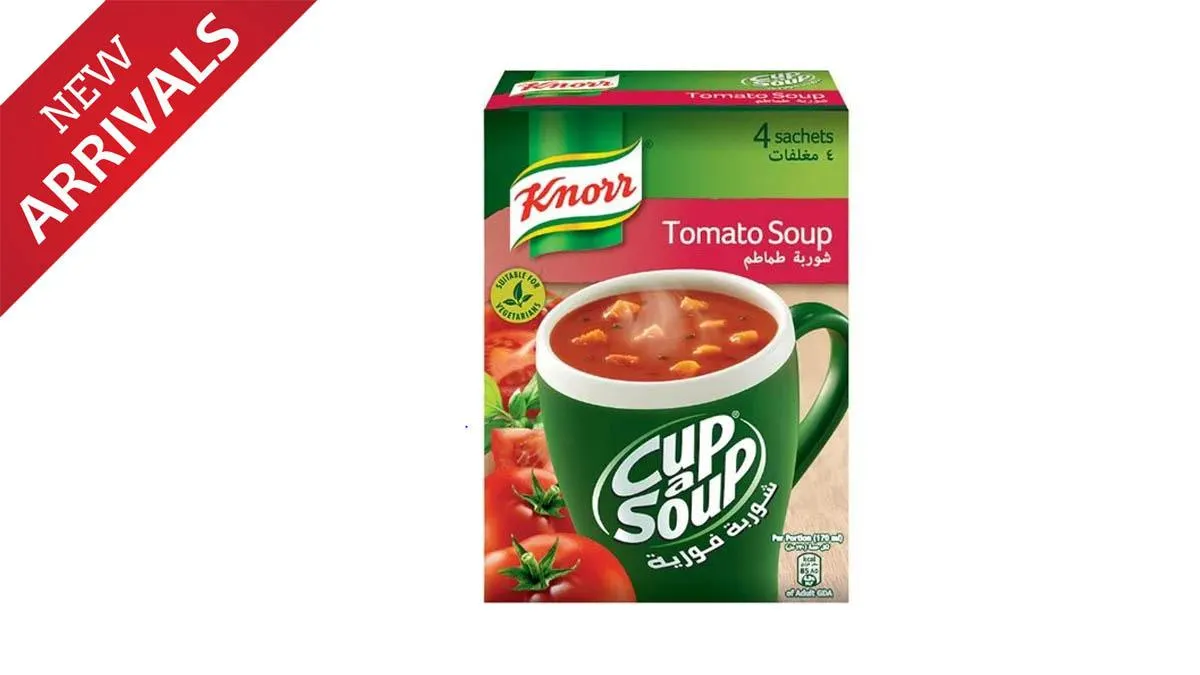 KNORR CAS CREAM OF TOMATO SOUP 4X22GM