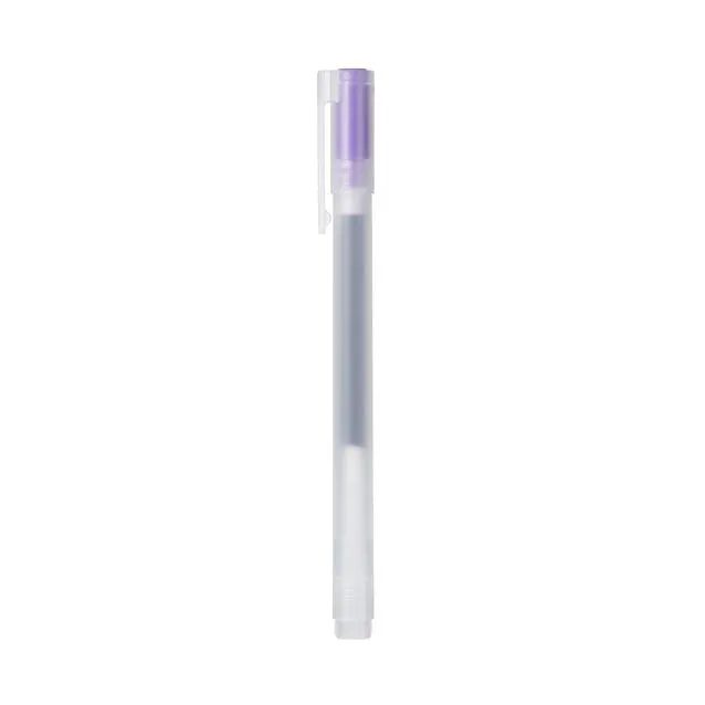Gel Ink Ballpoint Pen Cap Type 0.5 , Purple