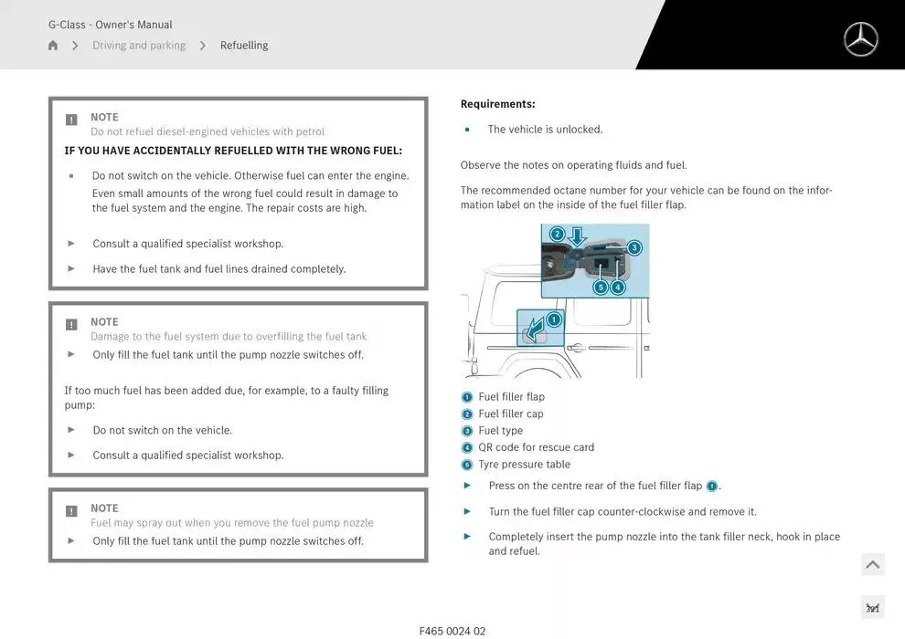 G-Class SUV from 14 January to 30 April 2025 - Offers page 321