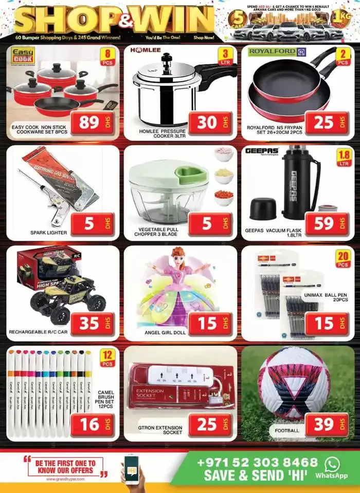 Midweek Deals - Grand City Mall from 9 December to 12 December 2024 - Offers page 9