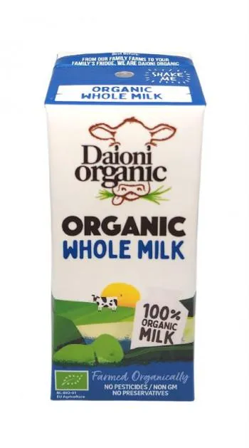 Daioni Organic Whole Milk 200ml