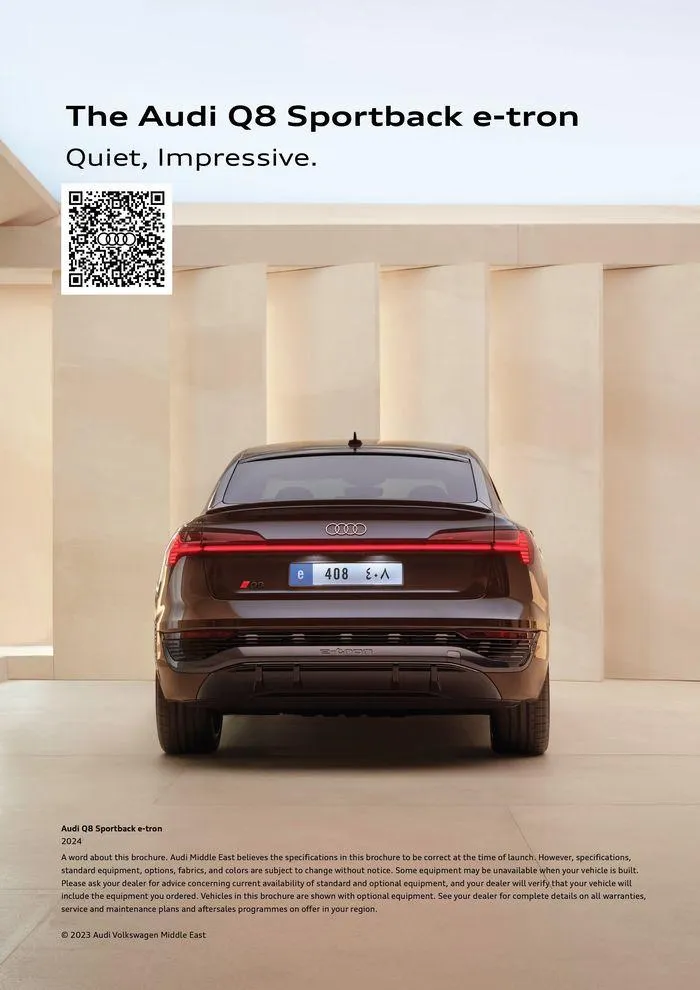 Audi Q8 Sportback e-tron from 14 December to 31 December 2024 - Offers page 9