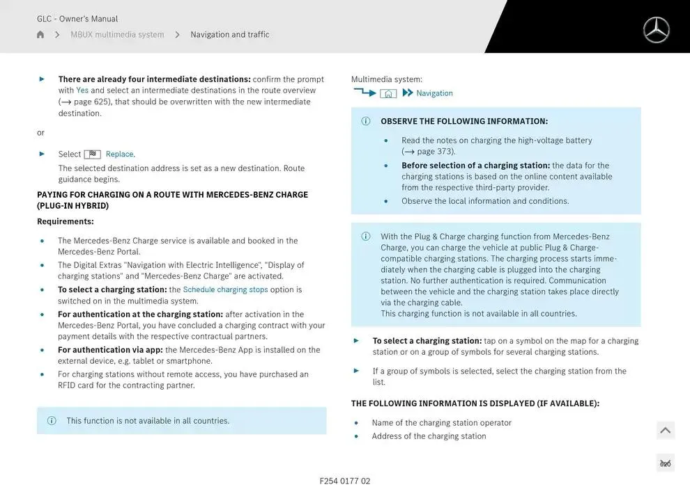 GLC SUV from 14 January to 30 April 2025 - Offers page 620