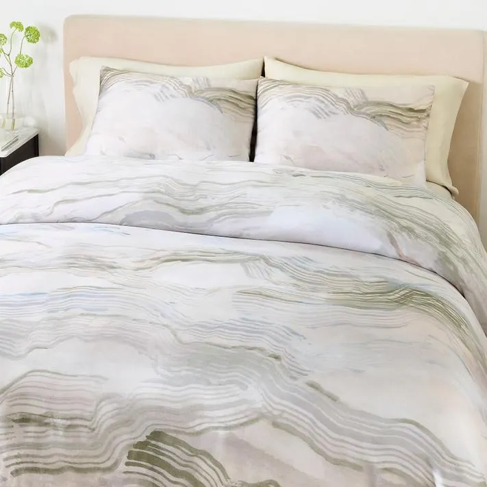 TENCEL(TM) Geode Duvet Cover & Shams