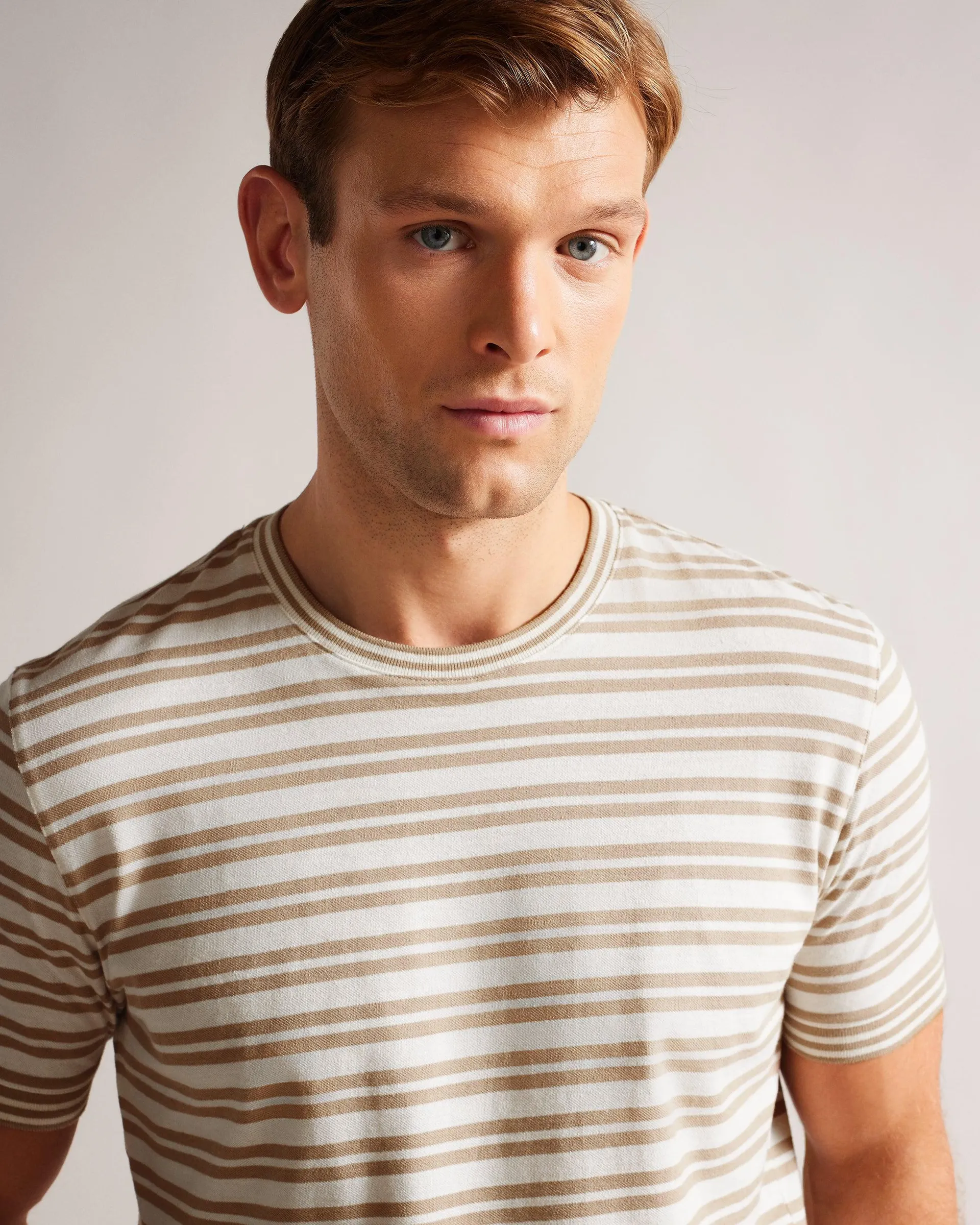 Short Sleeve Regular Fit Striped T-Shirt
