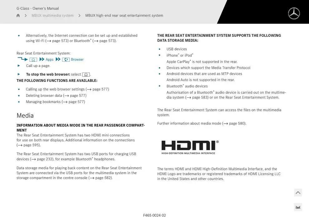 G-Class SUV from 14 January to 30 April 2025 - Offers page 604