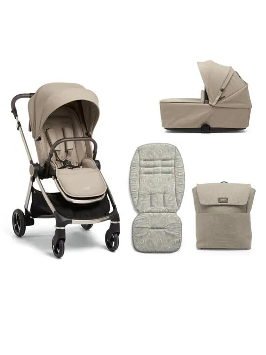 Strada 4 Piece Bundle with Changing Bag - Pebble