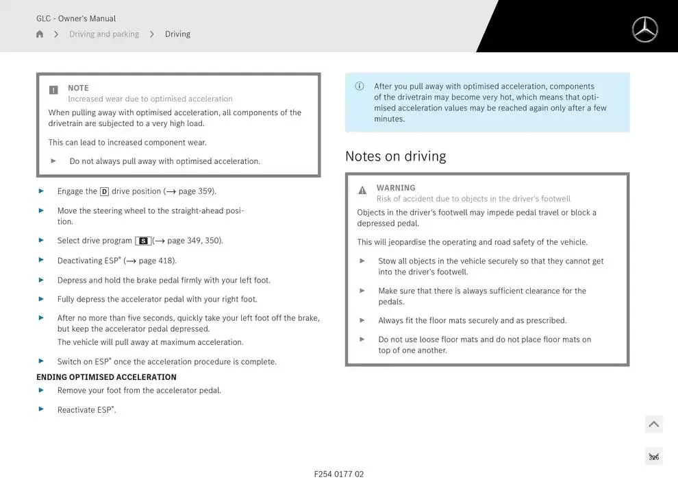 GLC SUV from 14 January to 30 April 2025 - Offers page 326