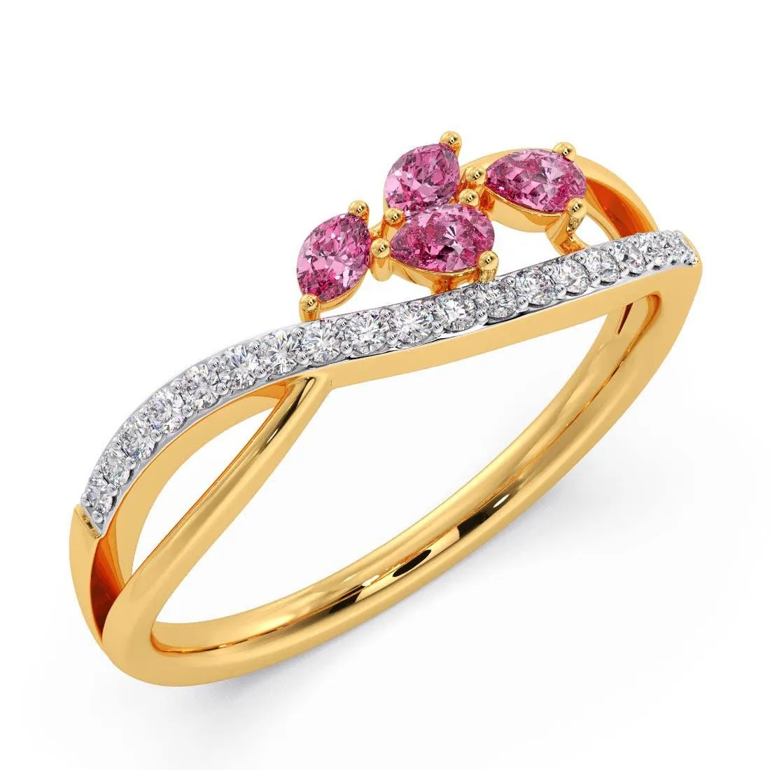 Chandrajyothi Diamond Ring