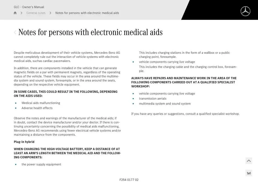 GLC SUV from 14 January to 30 April 2025 - Offers page 123