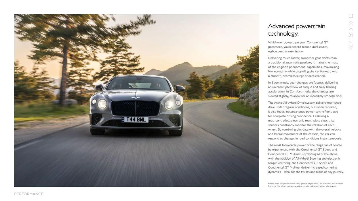 Continental GT Range from 15 March to 15 September 2024 - Offers page 21