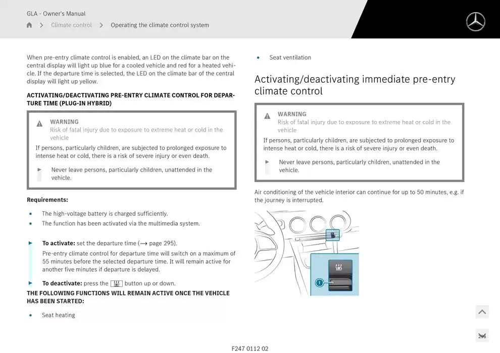 GLA SUV from 14 January to 30 April 2025 - Offers page 296