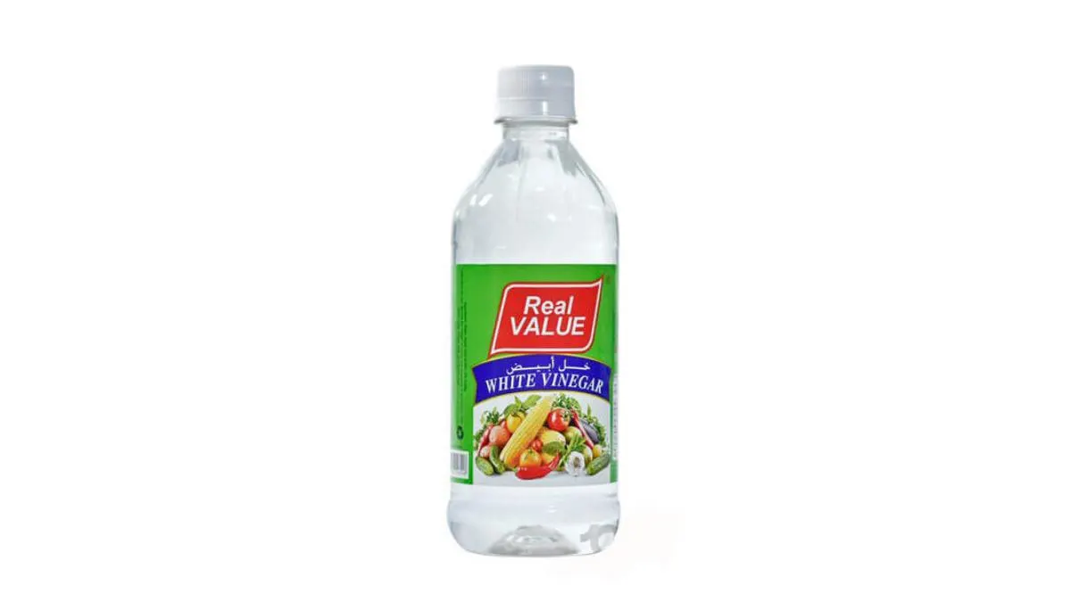 REAL VALUE WHITE VINEGAR 16OZ