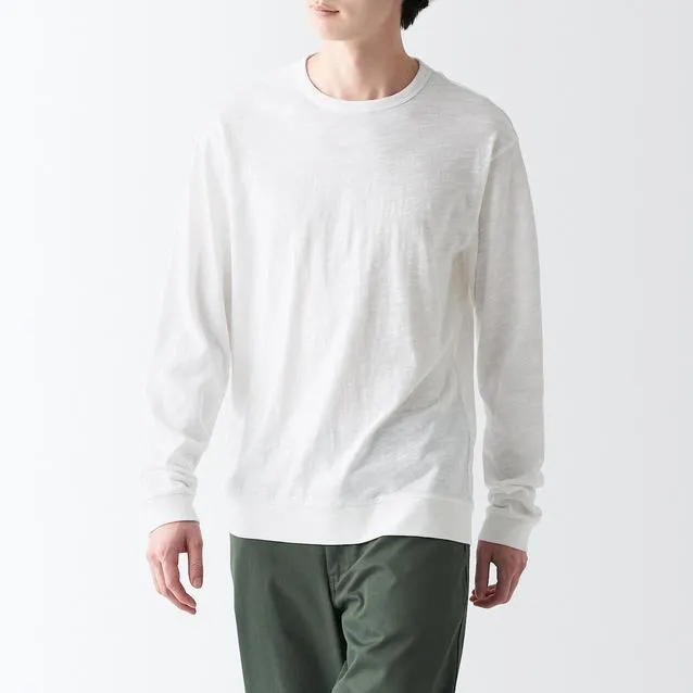 Slub Jersey Long Sleeve T-Shirt