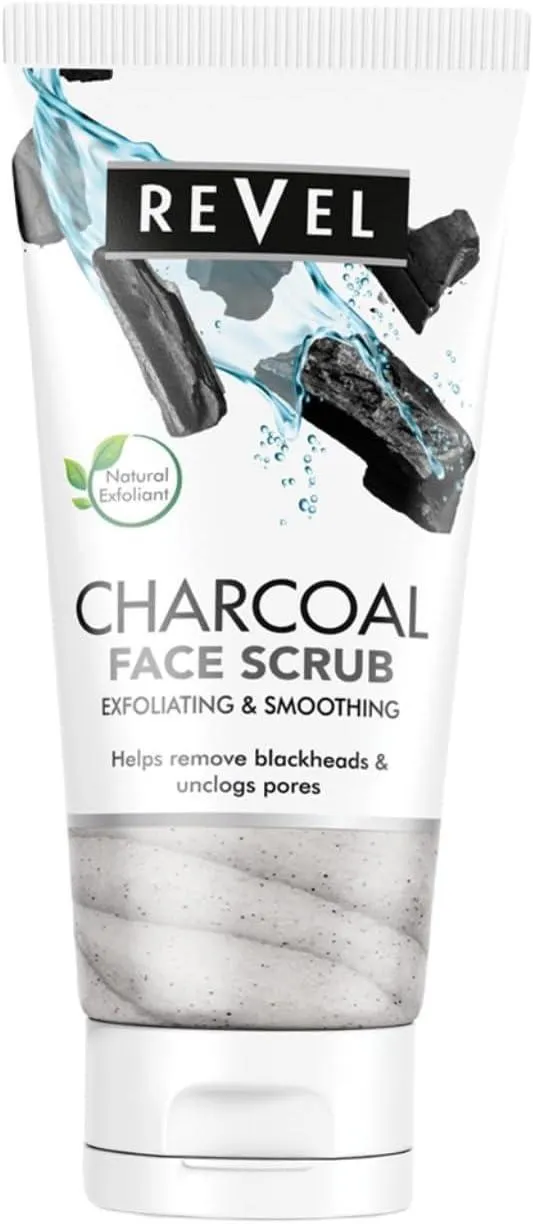Revel Face & Body Care Charcoal Detox Face Scrub 150ml