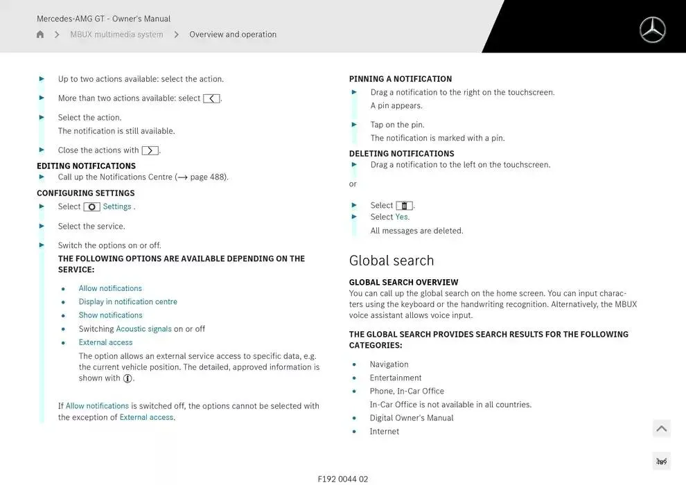 Mercedes-AMG GT Coupé from 14 January to 30 April 2025 - Offers page 489