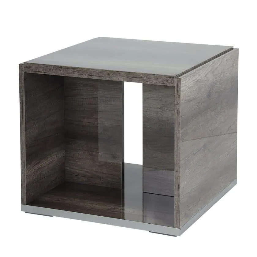 Medea End Table, Dark Brown