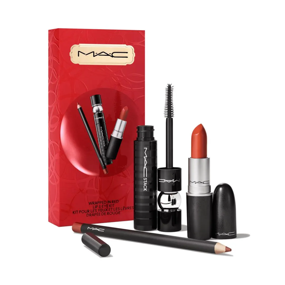 Wrapped In Red Lip & Eye Kit