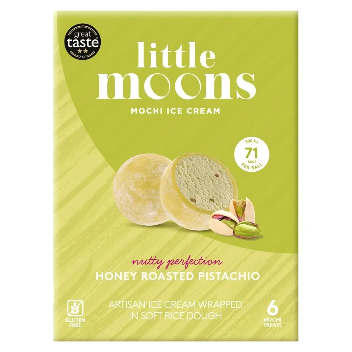 Little Moons Pistachio Mochi Ice Cream 192 g