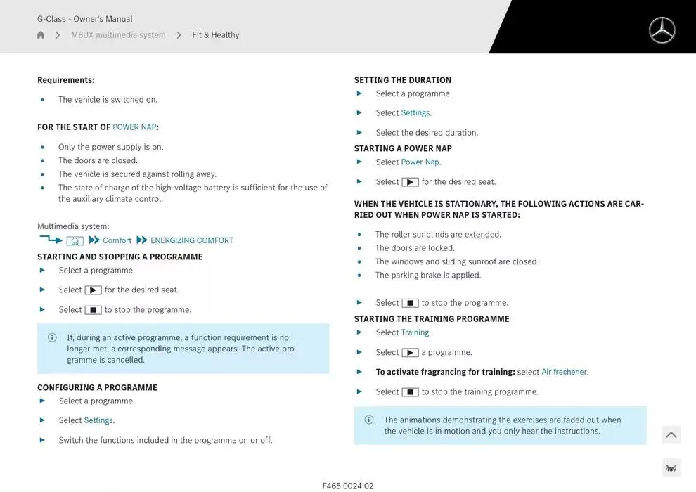 G-Class SUV from 14 January to 30 April 2025 - Offers page 489