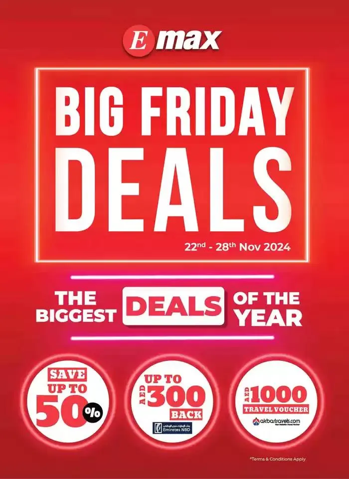 Catalogue Emax from 24 November to 8 December 2024 - Offers page 1